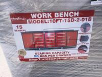 Unused Steelman 10Ft Work Bench