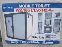 Unused Bastone Portable Toilet w/ Shower