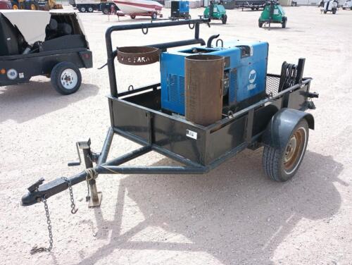 Miller Bobcat 225 Welder on Trailer