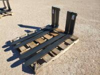 (1) Set Unused 48" Forklift Forks