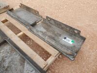 (2) Unused Mini Skid Steer Weldable Quick Plates