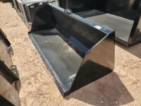 Unused 84" Skid Steer Bucket