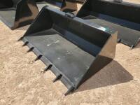 Unused 66" Skid Steer Bucket w/Teeth