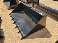 Unused 66" Skid Steer Bucket w/Teeth