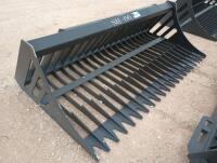 Unused Greatbear 66" Rock Bucket Skid Steer Attachment