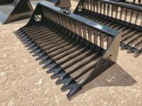 Unused KC 76" Skeleton Bucket Skid Steer Attachment