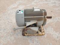 (1) Toshiba 50HP Electric Motor