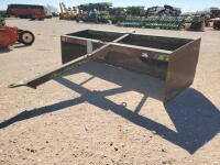 10Ft Pull Behind Box Blade no Wheels