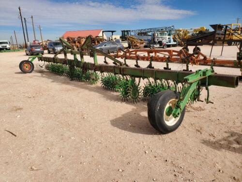32Ft Rotary Hoe, Fold, 3 Pt Hitch