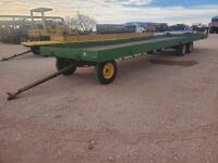 32 FT GREEN BIG-12 FARM TRAILER