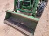 John Deere 4105 4wd Tractor with Front End Loader - 9