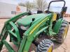 John Deere 4105 4wd Tractor with Front End Loader - 10