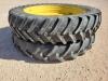 (2) John Deere Wheels/ Tires 380/90R50 - 2