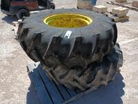 (2) John Deere Wheels w/Tires 18.4-26
