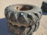 (2) Tractor Duals w/ Tires 20.8-34