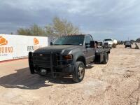 2008 Ford F-550 Flatbed Truck