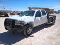 2011 GMC 3500 HD Flatbed Dually Pickup