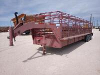 32Ft Gooseneck Livestock Trailer