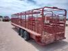 32Ft Gooseneck Livestock Trailer - 2