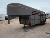 18Ft Gooseneck Livestock Trailer