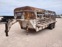 Gooseneck Livestock Trailer