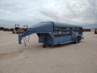 Shop Made Livestock Trailer (Bill of Sale Only)