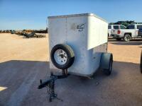 4’ x 6’ Single Axle Enclosed Trailer