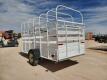 Bumper Pull Single Axle Livestock Trailer - 3