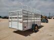 Bumper Pull Single Axle Livestock Trailer - 5