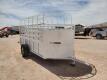 Bumper Pull Single Axle Livestock Trailer - 7