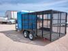 2022 C & M 18Ft Trash Trailer w/2 Porta Potties - 2
