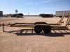 Shop Made 18Ft x 73" Backhoe Trailer - 2