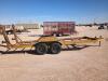 Shop Made 18Ft x 73" Backhoe Trailer - 5