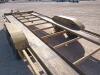 Shop Made 18Ft x 73" Backhoe Trailer - 11
