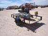 Shop Made Utility Trailer w/Air Compressor & Generator - 3