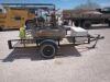 Shop Made Utility Trailer w/Air Compressor & Generator - 6