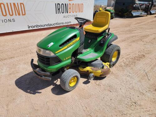 JOHN DEERE LA145 MOWER TRACTOR