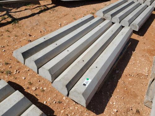 (5) Cement Parking Blocks