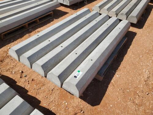 (5) Cement Parking Blocks