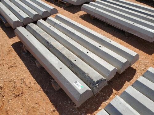 (5) Cement Parking Blocks