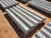 (5) Cement Parking Blocks