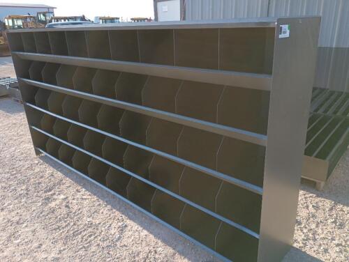 Unused Metal Bolt Bin