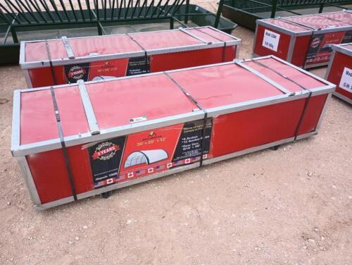 Unused Gold Mountain Dome Shelter 30' x 20' x 12'