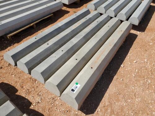 (5) Cement Parking Blocks
