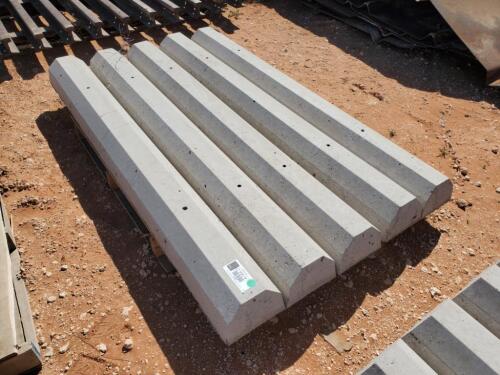 (5) Cement Parking Blocks