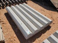 (5) Cement Parking Blocks