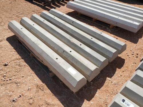 (5) Cement Parking Blocks