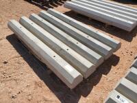 (5) Cement Parking Blocks
