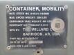 Willard Fiberglass Mobility Container - 9