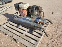 Twin Tank Air Compressor, Honda Gas Engine